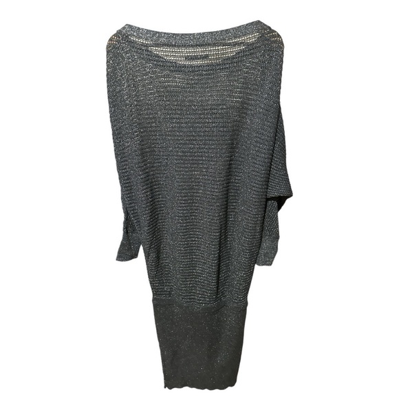 EUC - Allsaints Elle Metallic Dress - size Large - Picture 10 of 10